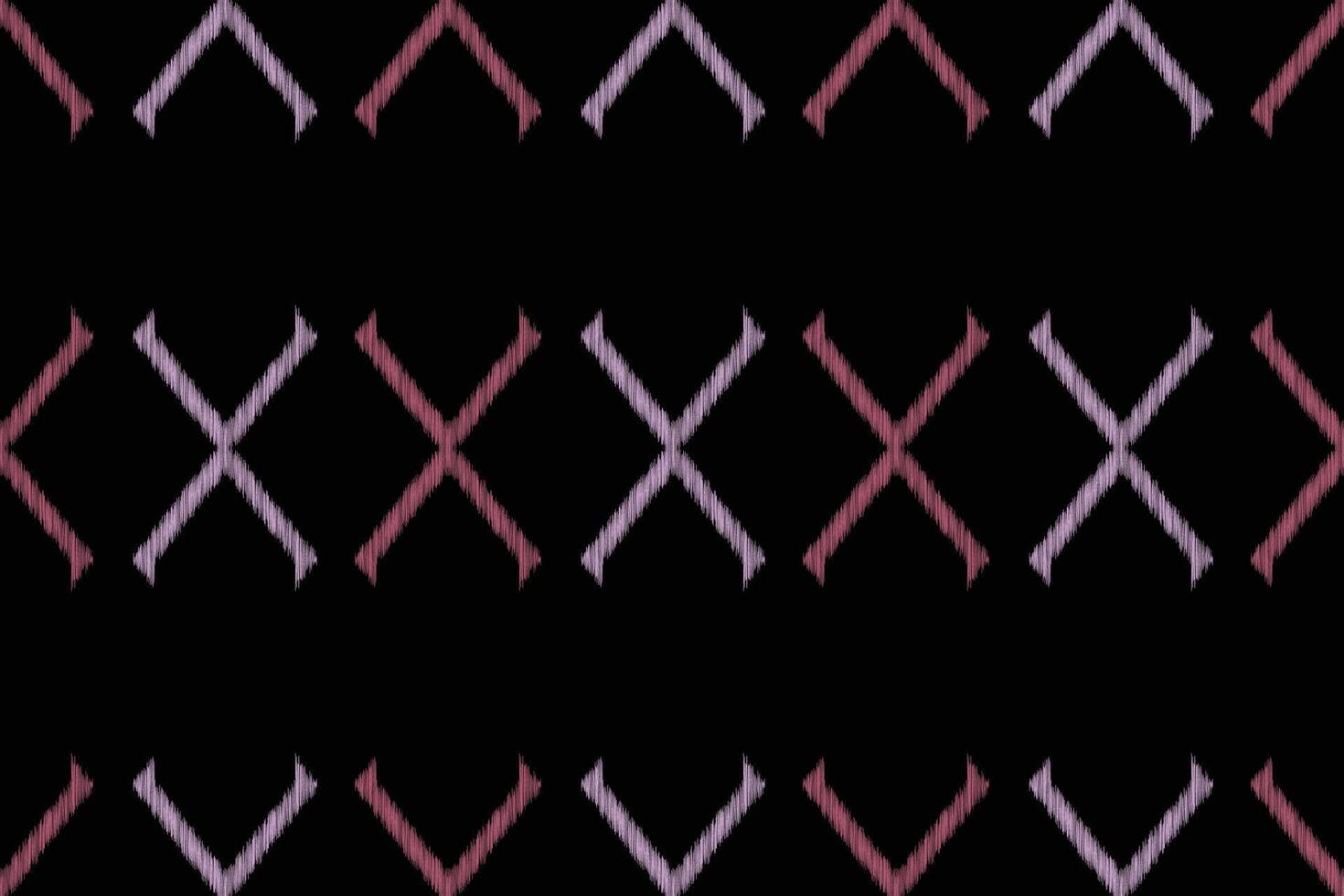 Traditional Ethnic ikat motif fabric background pattern geometric .African Ikat embroidery Ethnic oriental pattern black background wallpaper. Abstract,,illustration.Texture,frame,decoration. vector