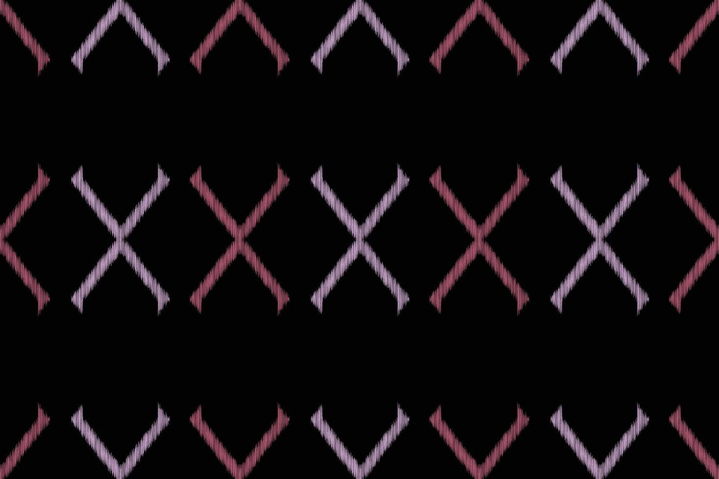 Traditional Ethnic ikat motif fabric background pattern geometric .African Ikat embroidery Ethnic oriental pattern black background wallpaper. Abstract,,illustration.Texture,frame,decoration. vector