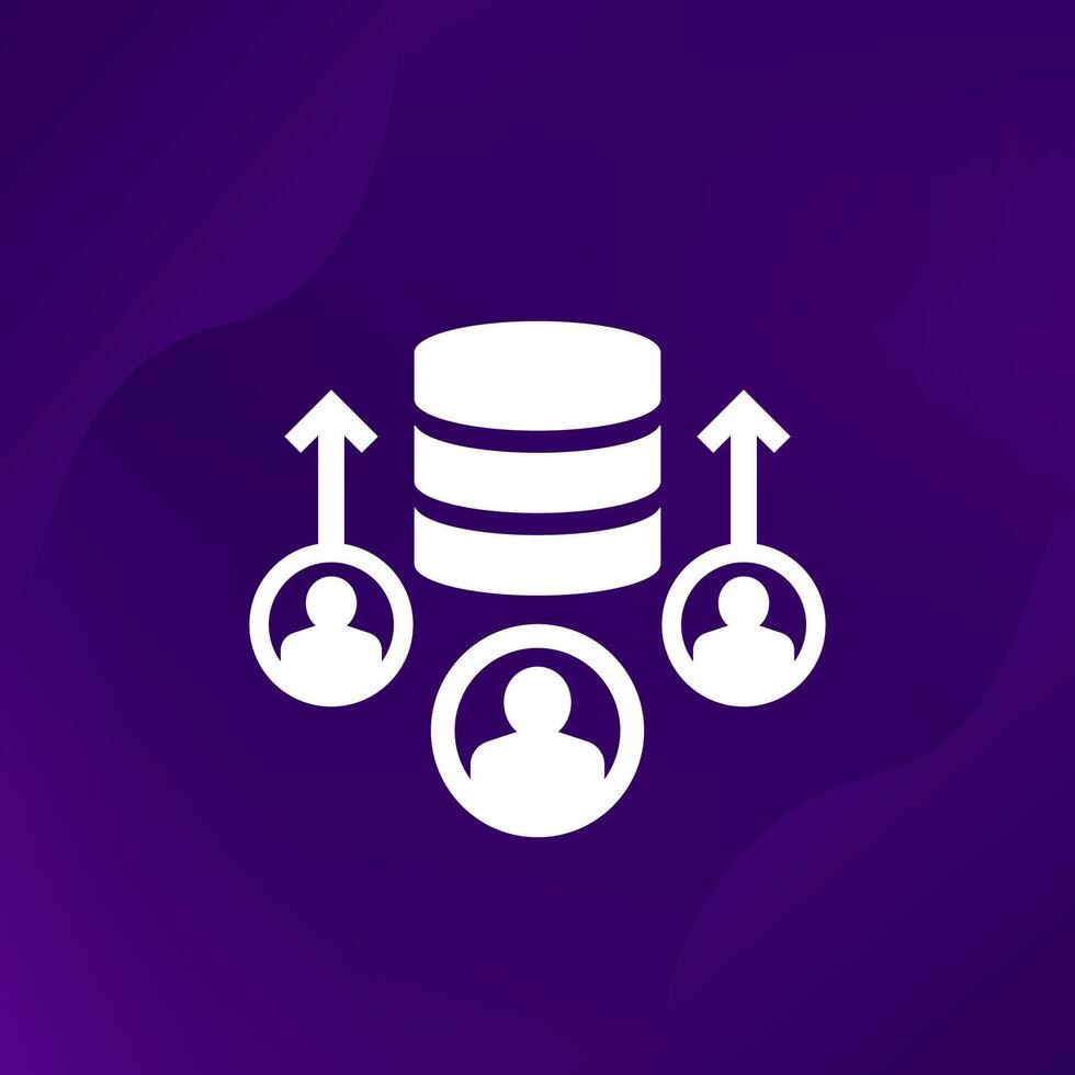 increase user base icon vector