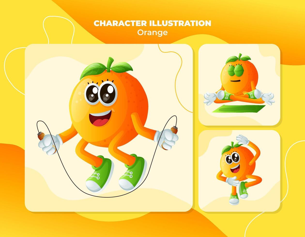 linda naranja caracteres hacer ejercicio vector
