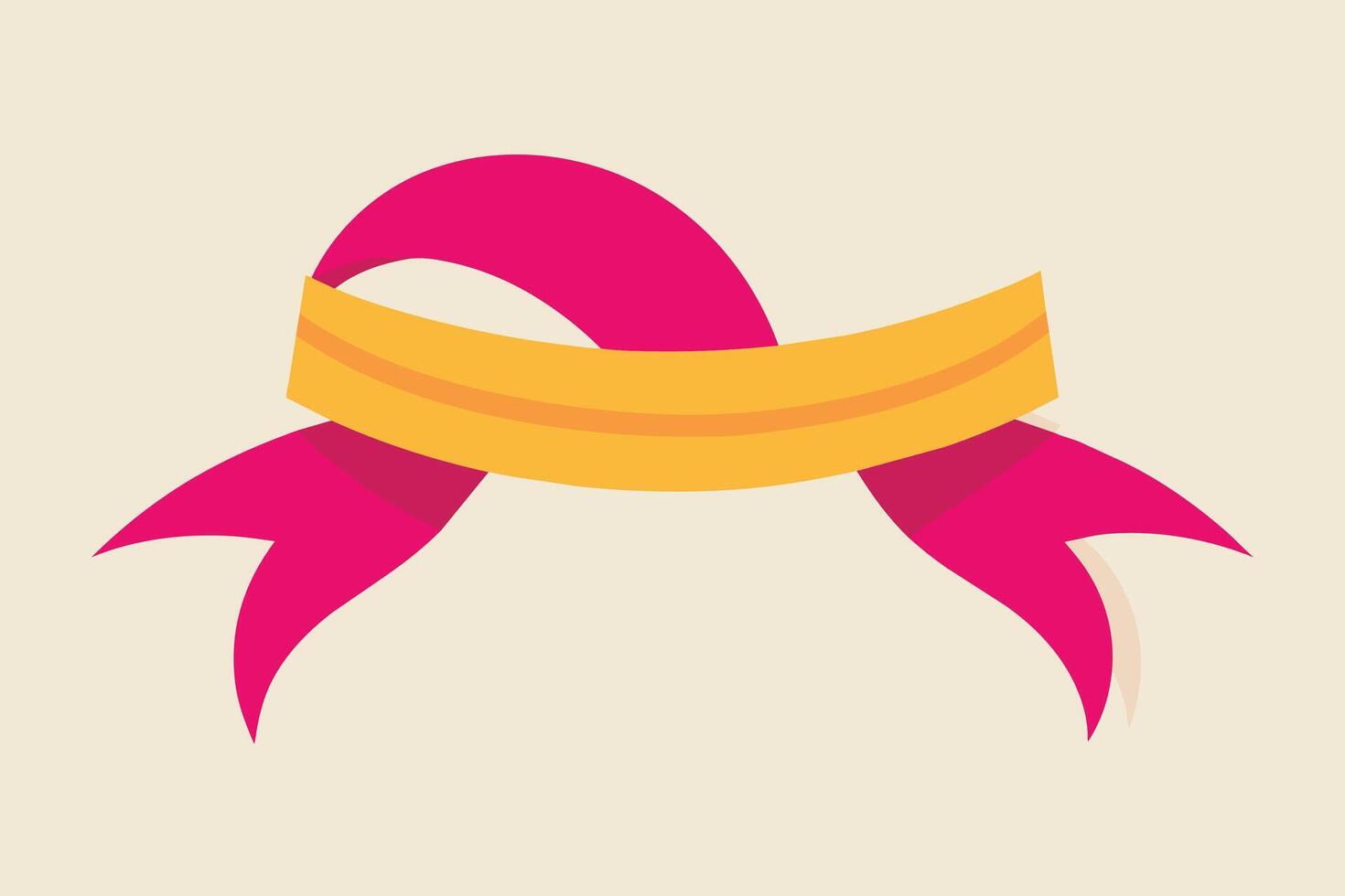 Hair Ribbon Set design vector