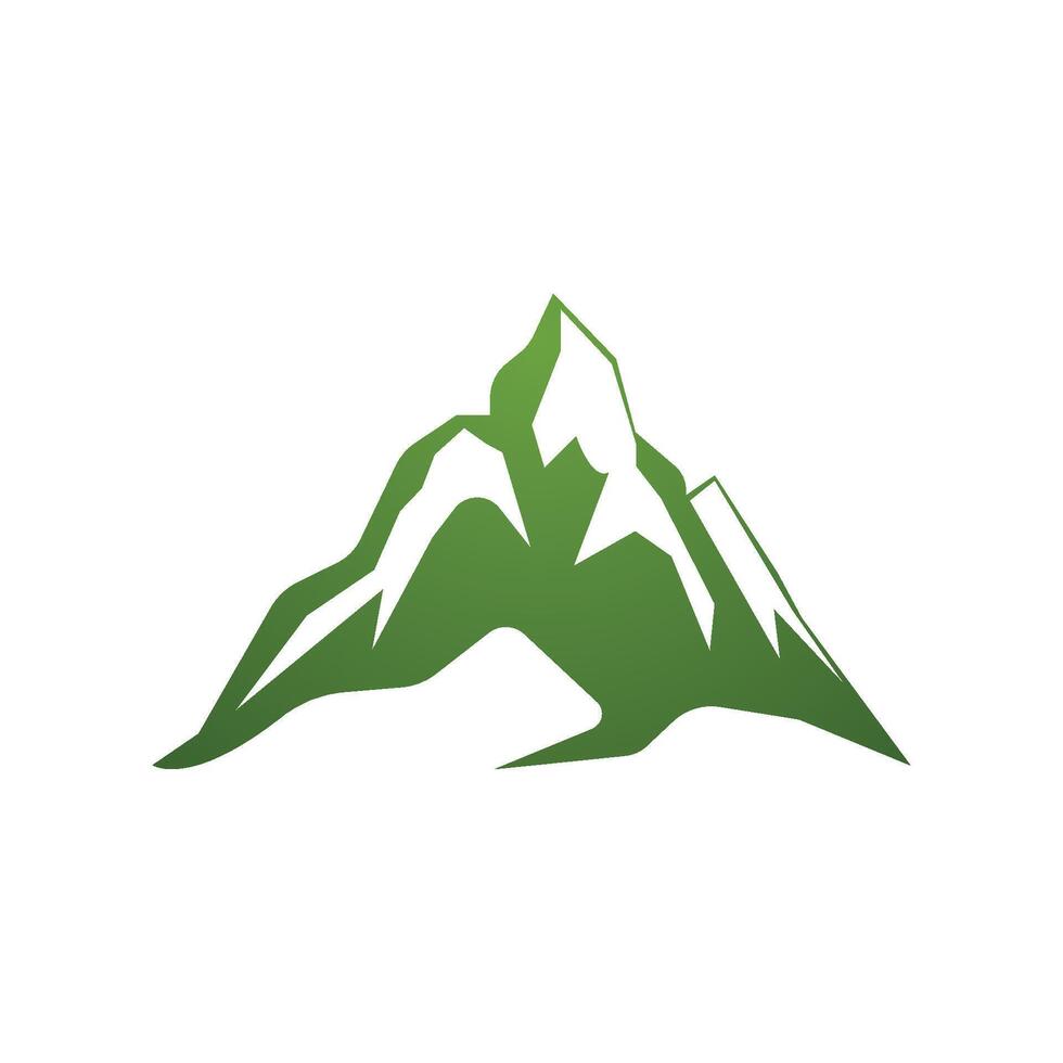 montaña logo modelo símbolo diseño vector