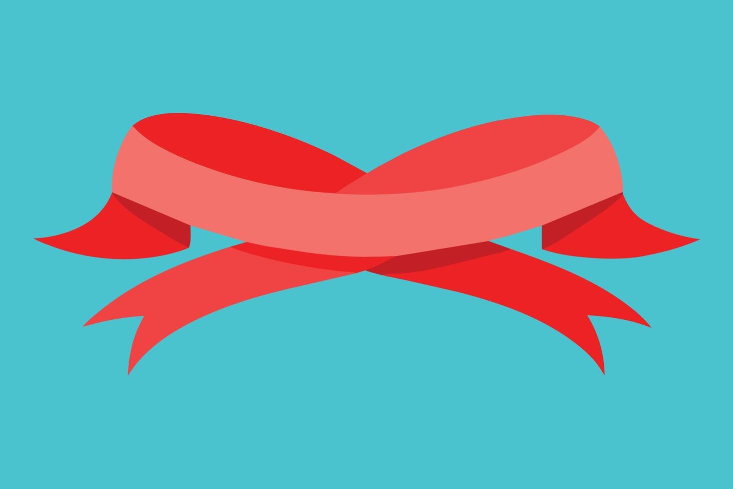 Hair Ribbon Set design vector