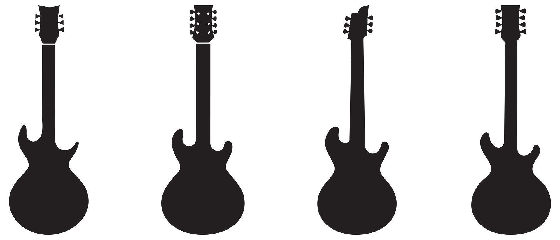 Guitar icon studio song. Festival rock design. vector