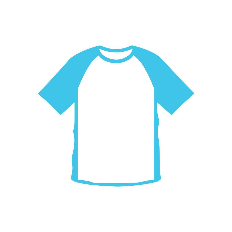 Shirt cloth icon front style design fashion. vector