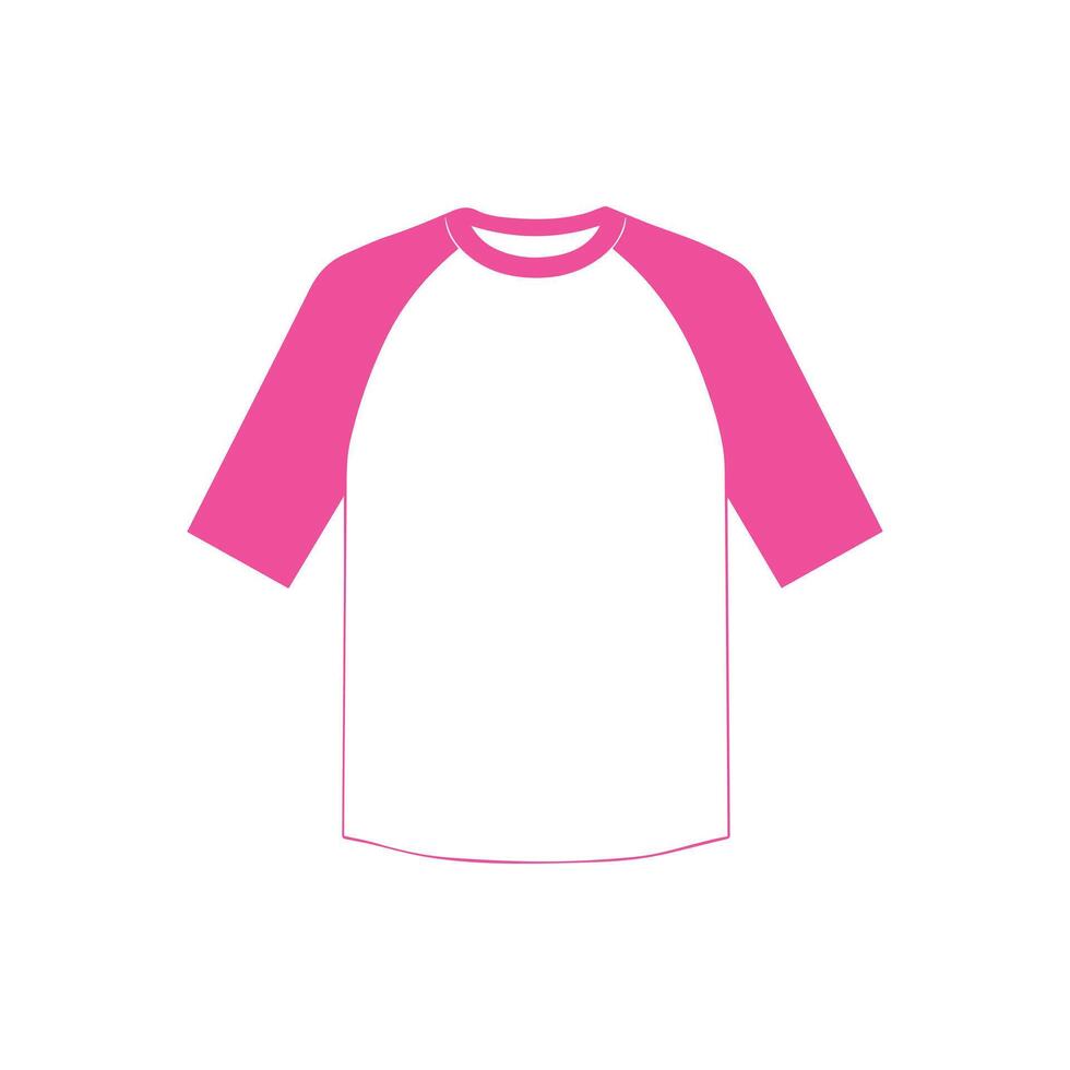 Shirt cloth icon front style design fashion. vector