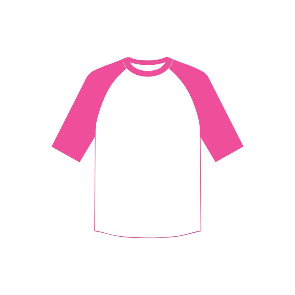 camisa paño icono frente estilo diseño moda. vector