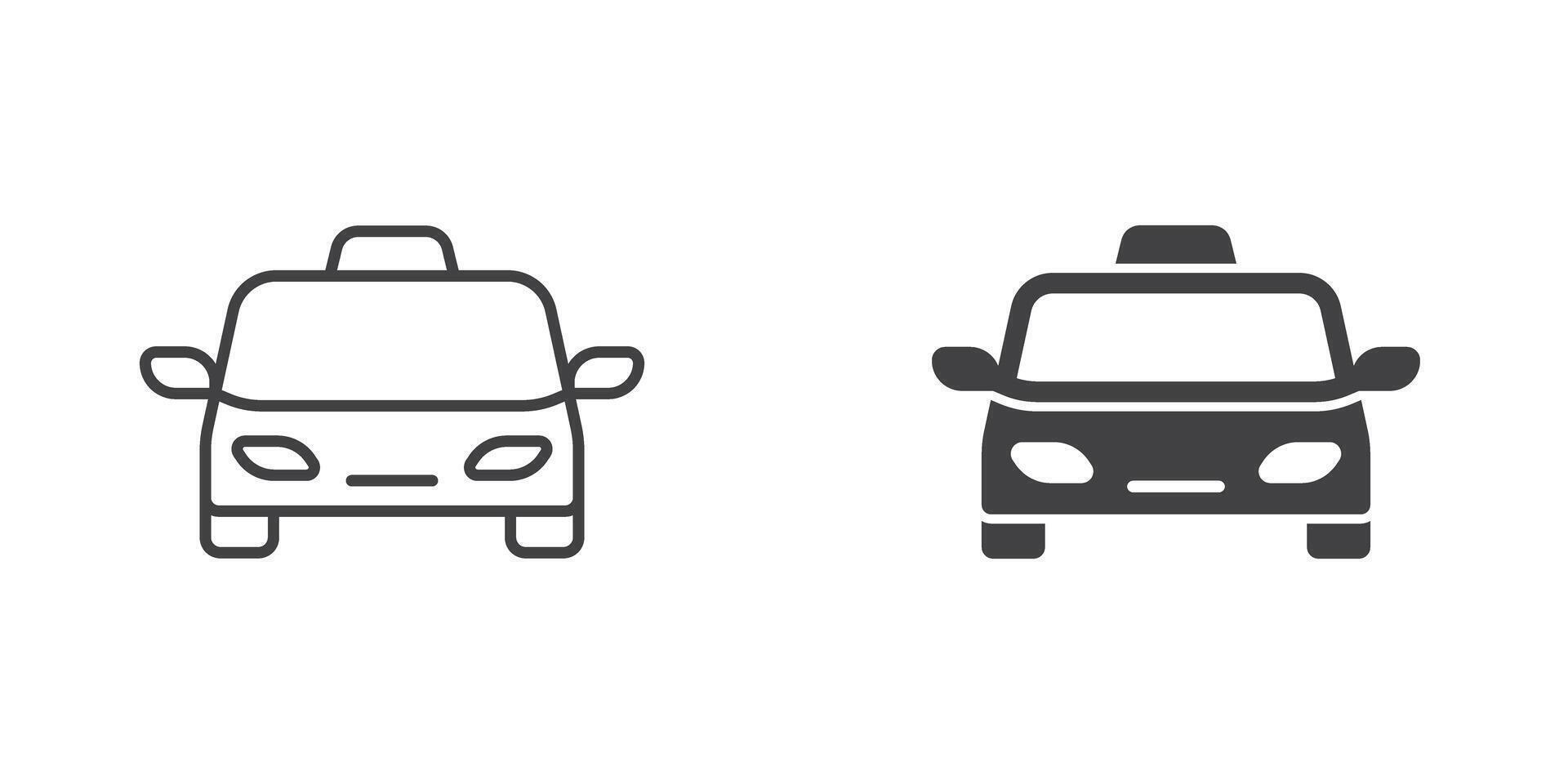Car icon in flat style. Automobile illustration on isolated background. Transport sign business concept. vector