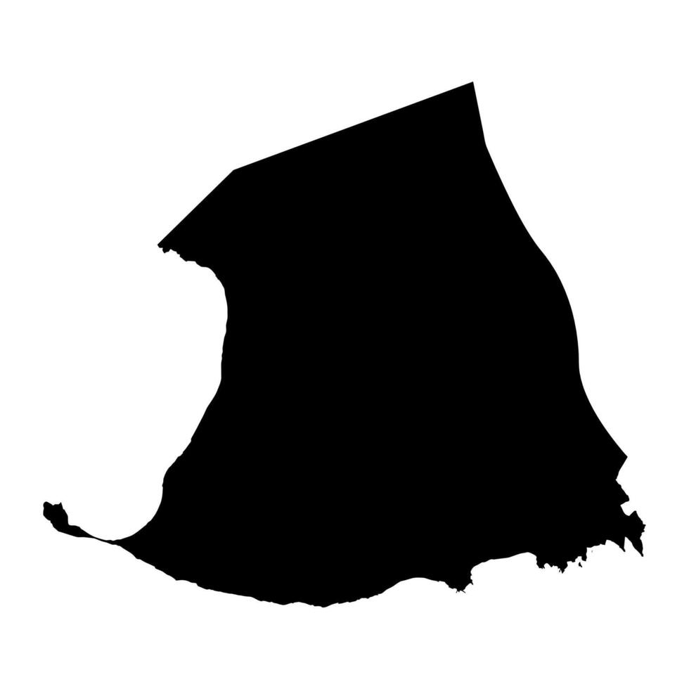 Santo marca parroquia mapa, administrativo división de dominicana ilustración. vector