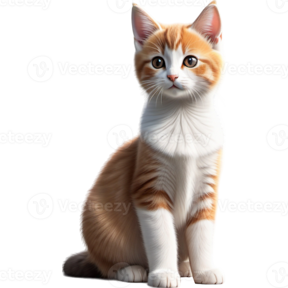 Realistic Picture Of A Lovely Cat png