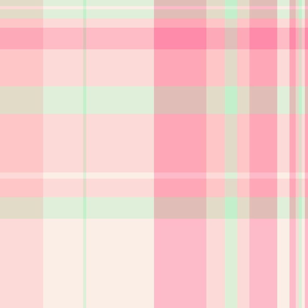 Tartan texture check of plaid fabric background with a textile pattern seamless. vector