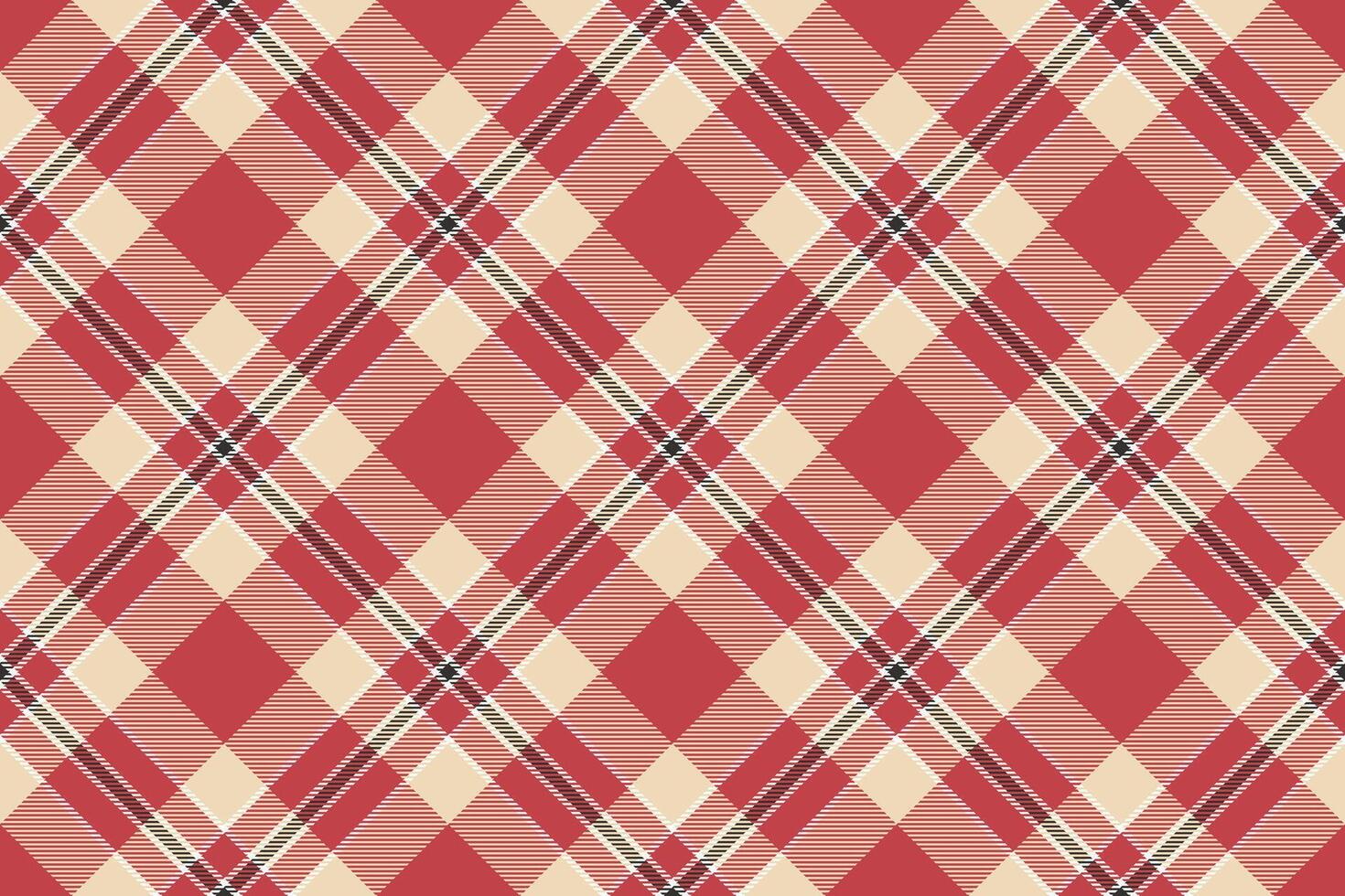 Tartan plaid background, diagonal check seamless pattern. fabric texture for textile print, wrapping paper, gift card, wallpaper. vector
