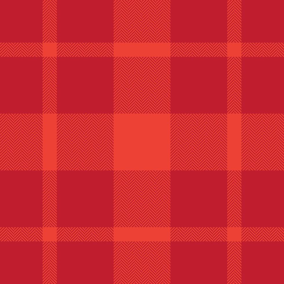 Plaid check pattern. Seamless fabric texture. Tartan textile print. vector