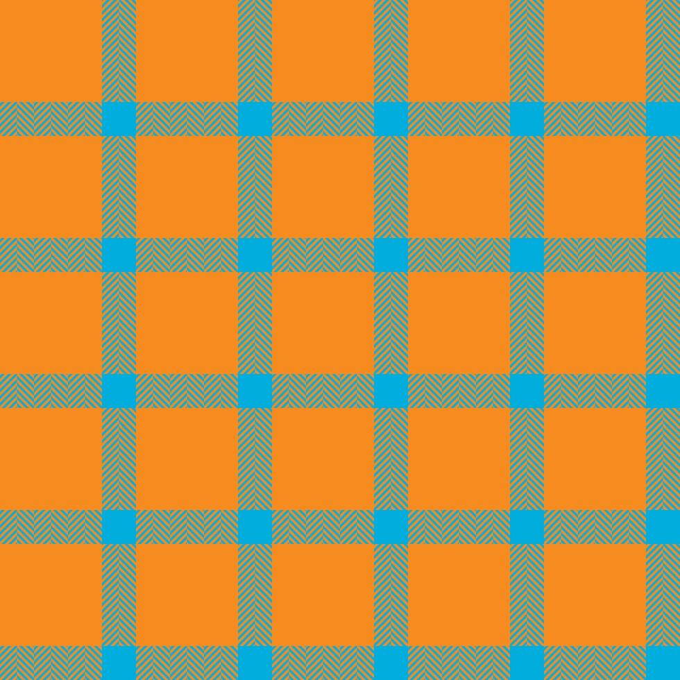 Plaid check pattern. Seamless fabric texture. Tartan textile print. vector