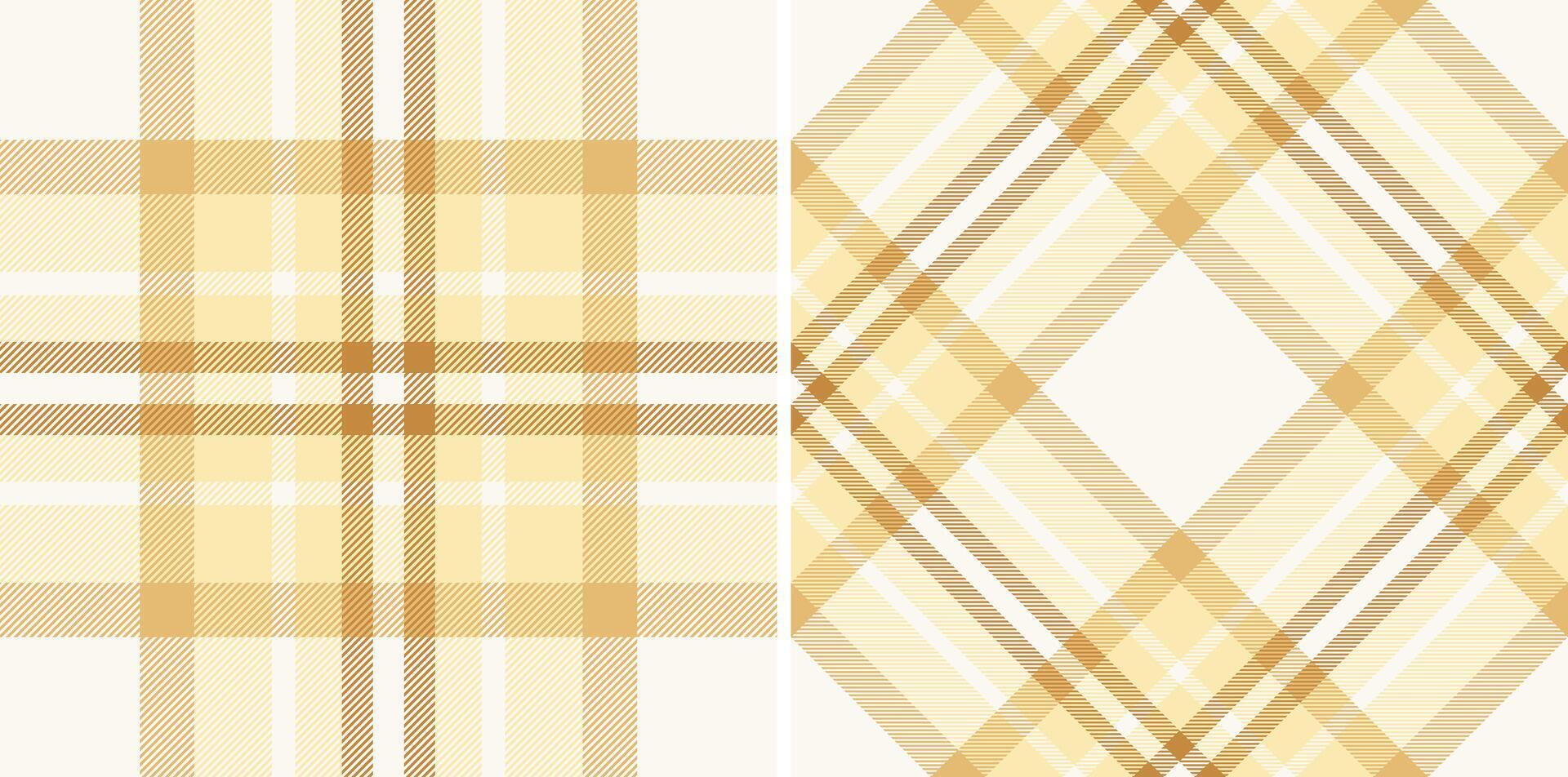 Textile background plaid of check seamless fabric with a tartan pattern texture . vector