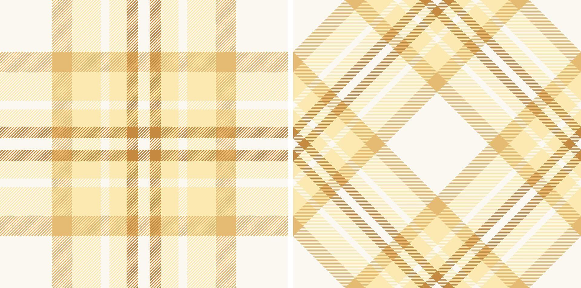 Textile background plaid of check seamless fabric with a tartan pattern texture . vector