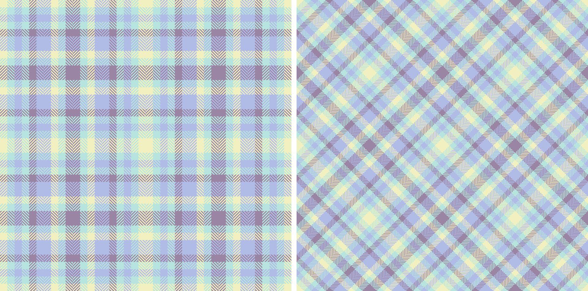Tartan background plaid of seamless check with a fabric textile texture pattern. vector