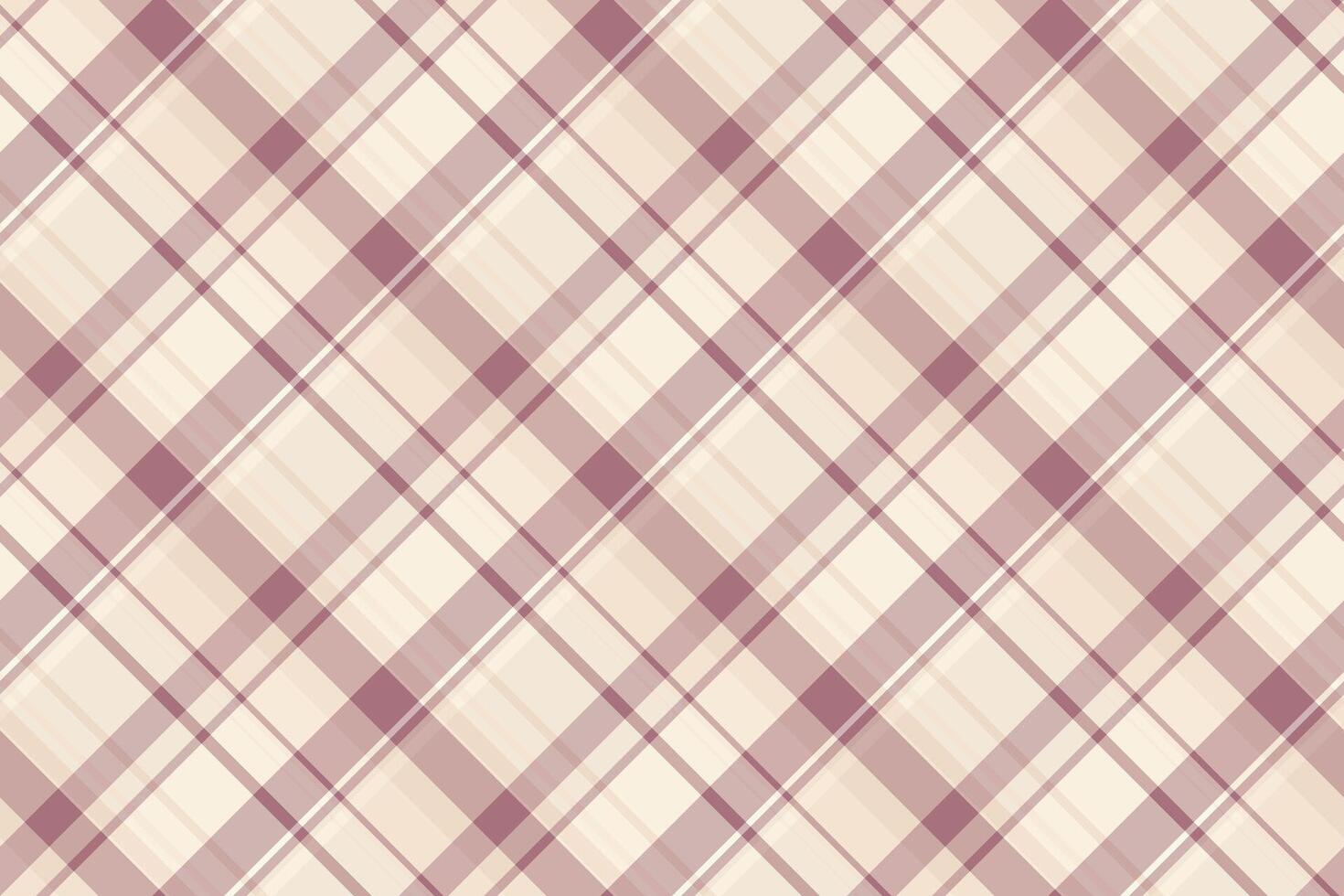 Direct texture background seamless, hunter check fabric. Graph textile tartan pattern plaid in light and pastel colors. vector