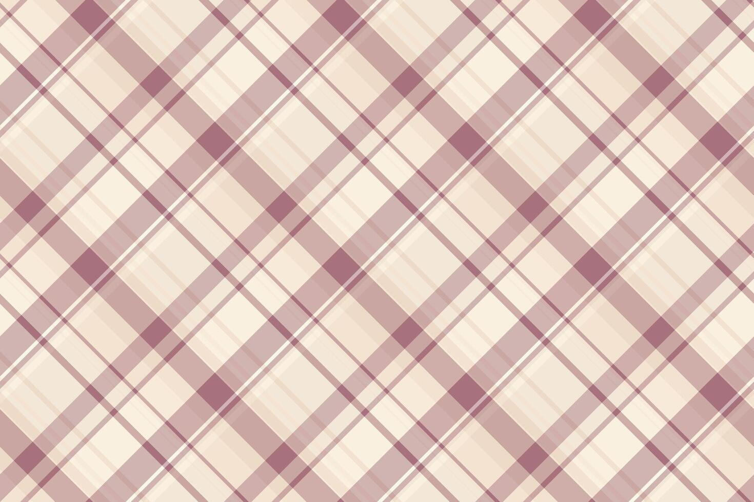 Direct texture background seamless, hunter check fabric. Graph textile tartan pattern plaid in light and pastel colors. vector