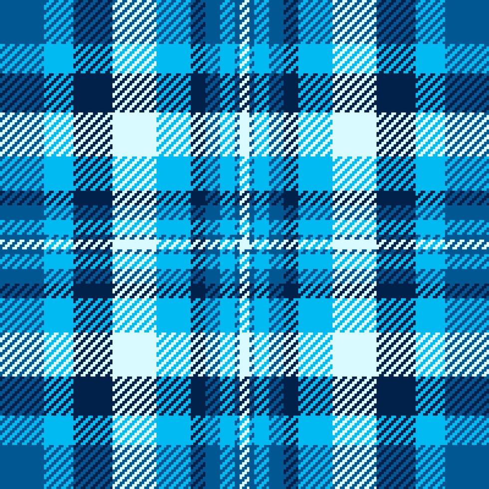 Check seamless tartan of pattern background fabric with a plaid textile texture. vector