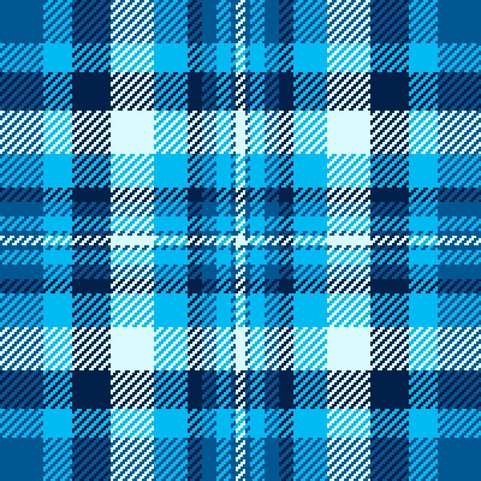 Check seamless tartan of pattern background fabric with a plaid textile texture. vector