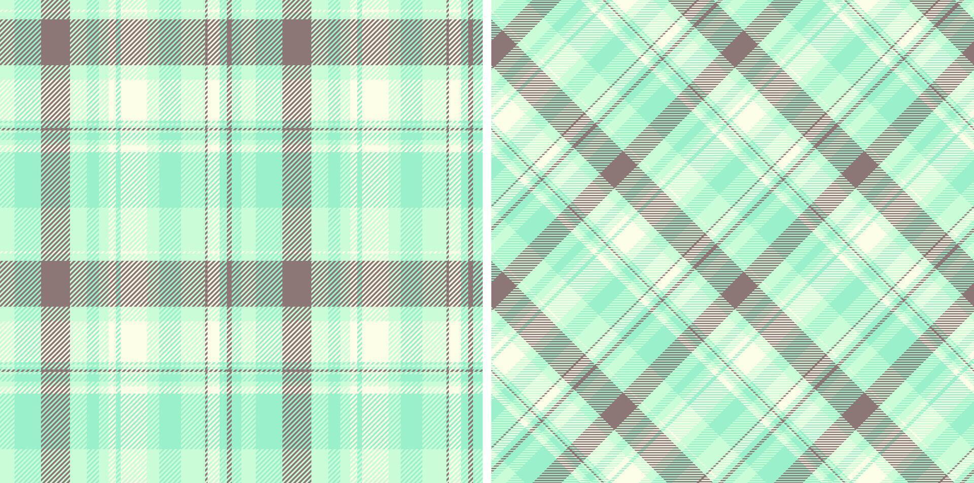 Fabric texture pattern of plaid background textile with a seamless check tartan. Set in spring colors for modern carpets stylish living rooms. vector