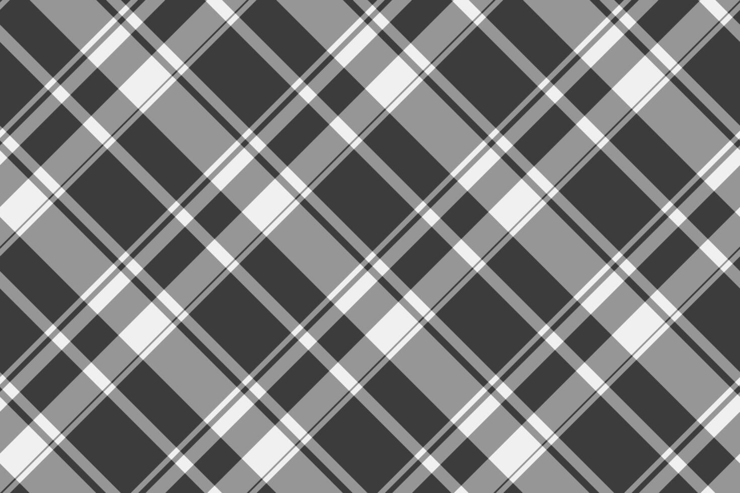 Herringbone check textile fabric, new pattern seamless background. Checker texture tartan plaid in vintage gray and grey colors. vector