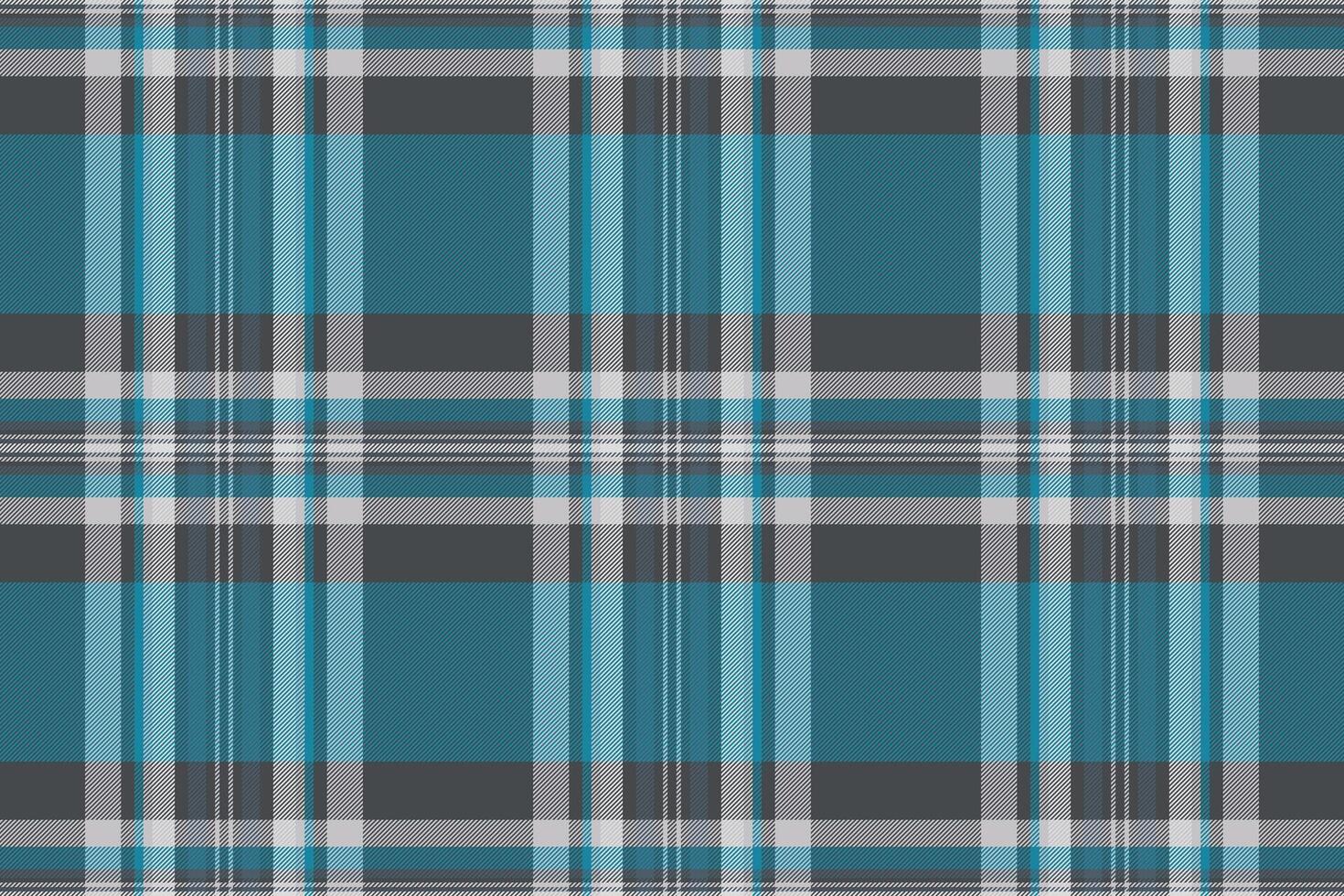 Plaid pattern of check textile texture with a seamless background tartan fabric. vector