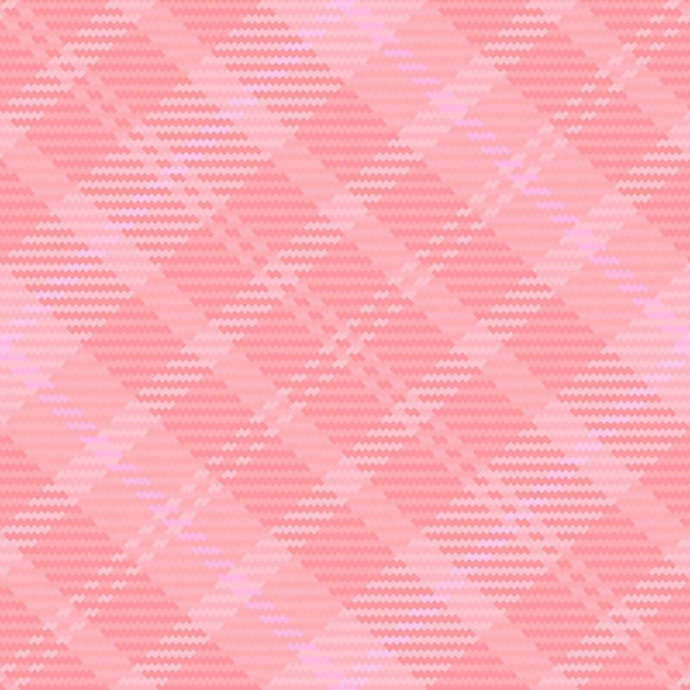 Model check fabric plaid, printout background texture. Multicultural pattern seamless textile tartan in red and pink colors. vector