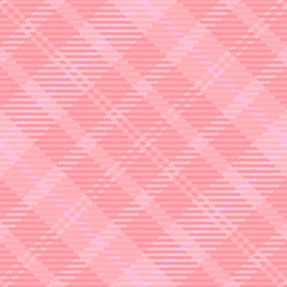 Model check fabric plaid, printout background texture. Multicultural pattern seamless textile tartan in red and pink colors. vector