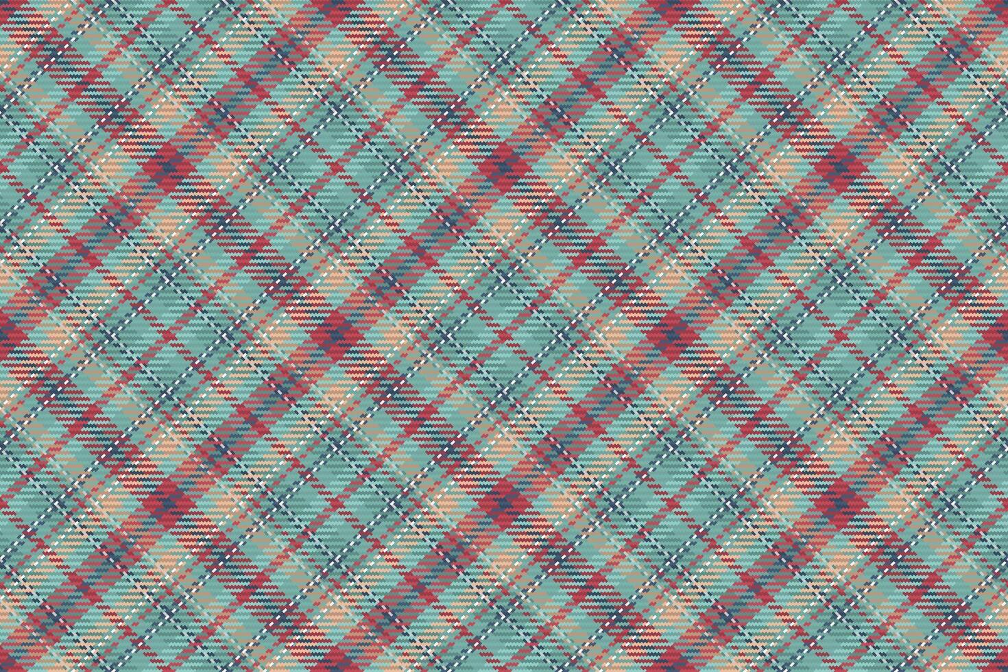 Seamless pattern of scottish tartan plaid. Repeatable background with check fabric texture. backdrop striped textile print. vector