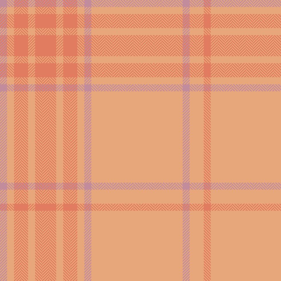 Plaid check pattern. Seamless fabric texture. Tartan textile print. vector