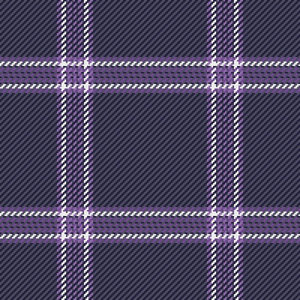 Mosaic fabric texture, back background plaid tartan. Glamor check seamless textile pattern in pastel and dark colors. vector