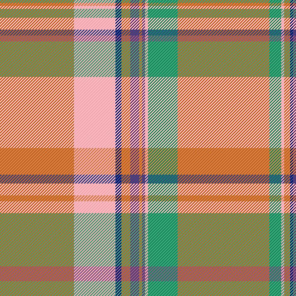 Check pattern textile of texture tartan plaid with a seamless fabric background. vector