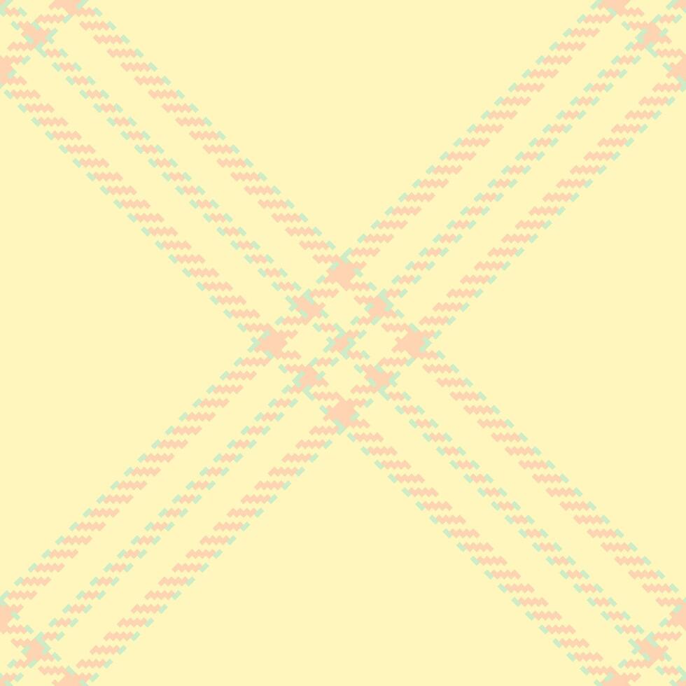 Texture background tartan of plaid seamless with a check pattern textile fabric. vector