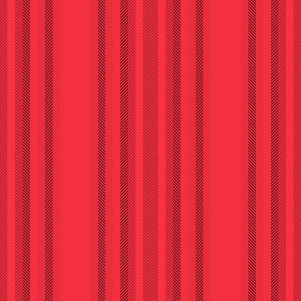 American vertical texture, rectangle pattern textile background. Uk seamless fabric lines stripe in red color. vector