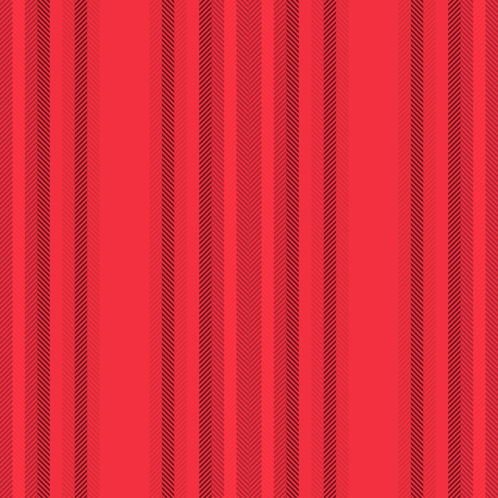 American vertical texture, rectangle pattern textile background. Uk seamless fabric lines stripe in red color. vector