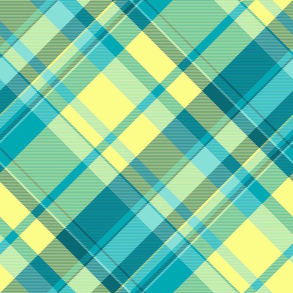 Plaid check textile of texture seamless tartan with a fabric pattern background. vector