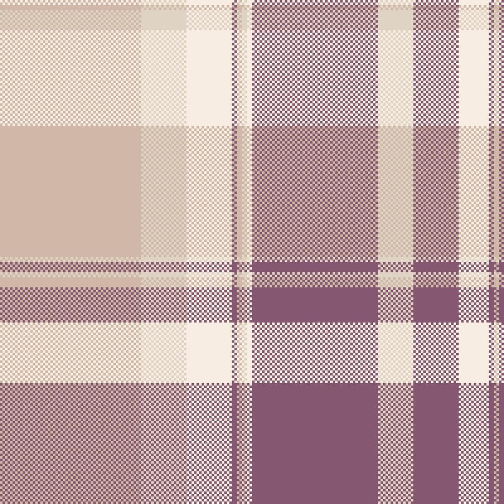 Texture textile pattern of tartan seamless with a plaid check background fabric. vector