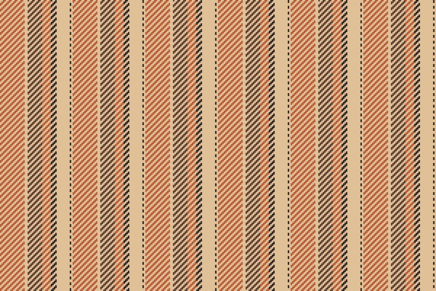 Vertical fabric of background texture seamless with a textile pattern stripe lines. vector