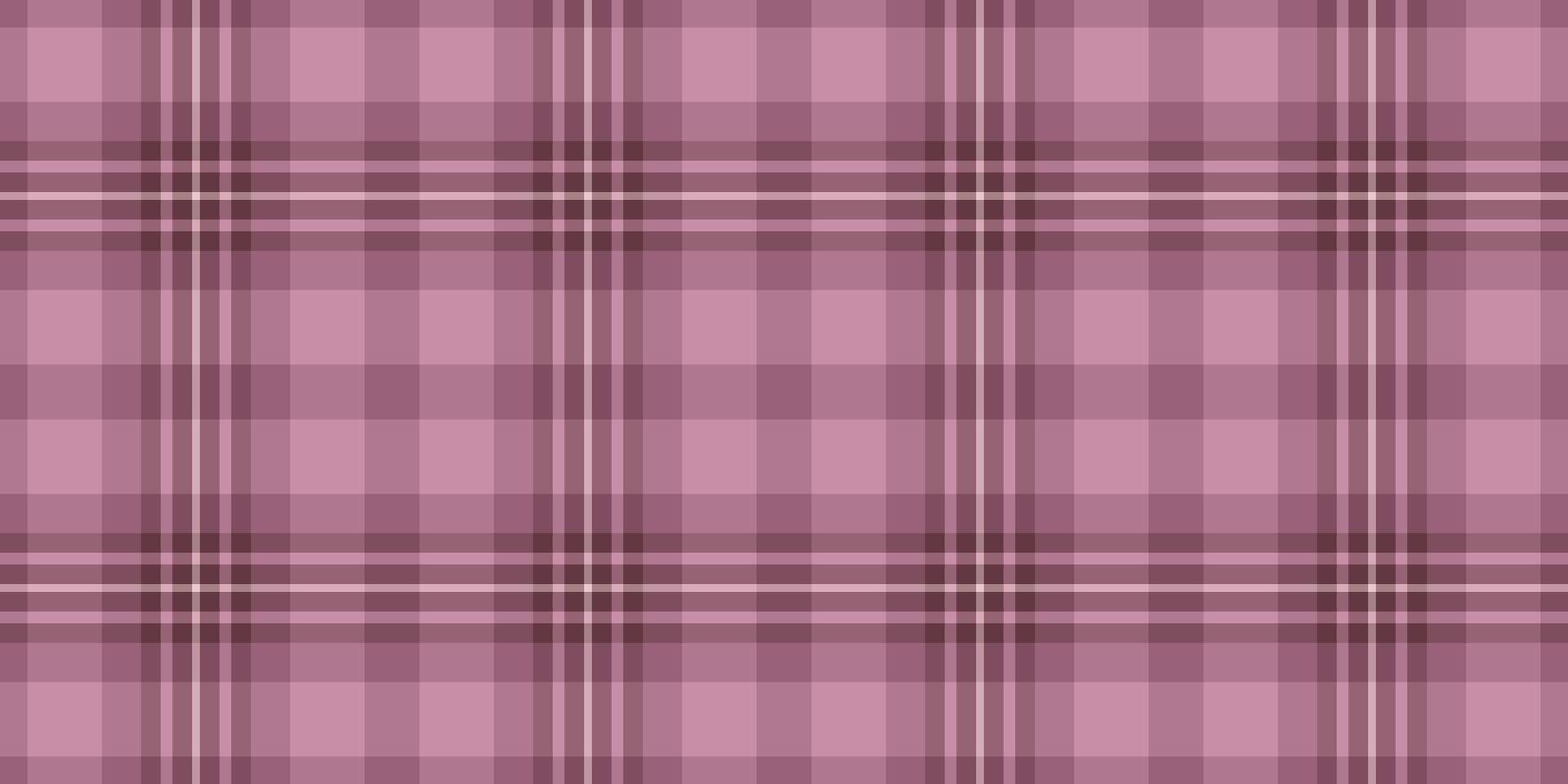 Spanish textile plaid , dreamy texture fabric pattern. English tartan check seamless background in pink and pastel colors. vector
