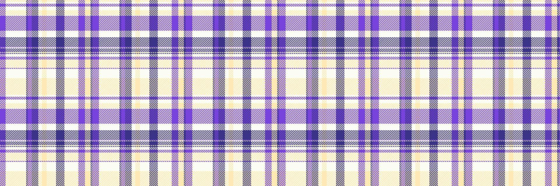 Oilcloth textile seamless, room tartan pattern texture. Dimensional fabric plaid background check in ivory and moccasin colors. vector