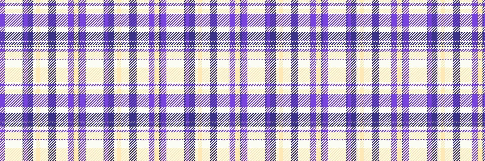 Oilcloth textile seamless, room tartan pattern texture. Dimensional fabric plaid background check in ivory and moccasin colors. vector