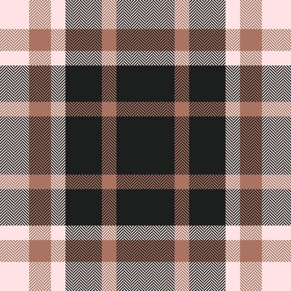 Plaid check pattern. Seamless fabric texture. Tartan textile print. vector