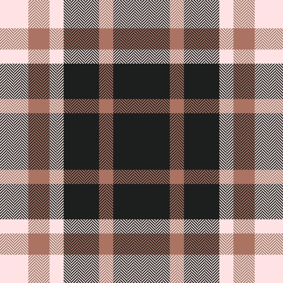 Plaid check pattern. Seamless fabric texture. Tartan textile print. vector