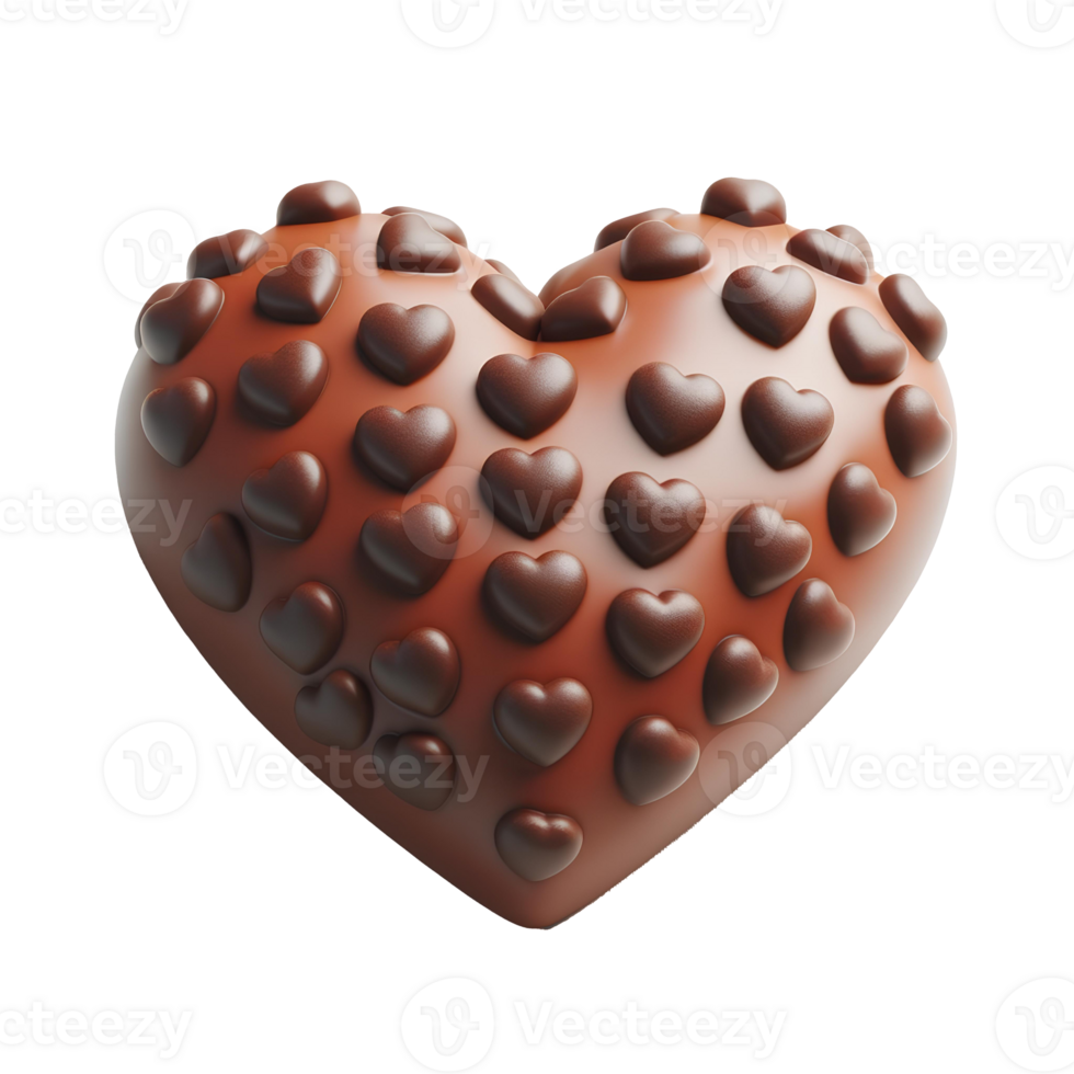 Heart shape chocolate png