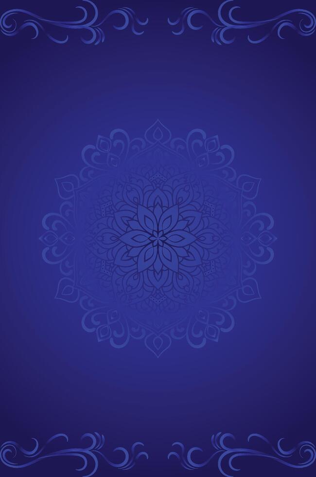 Luxury ornamental background with golden color, Islamic Arabic Eid or Ramadan Kareem luxury background. vector