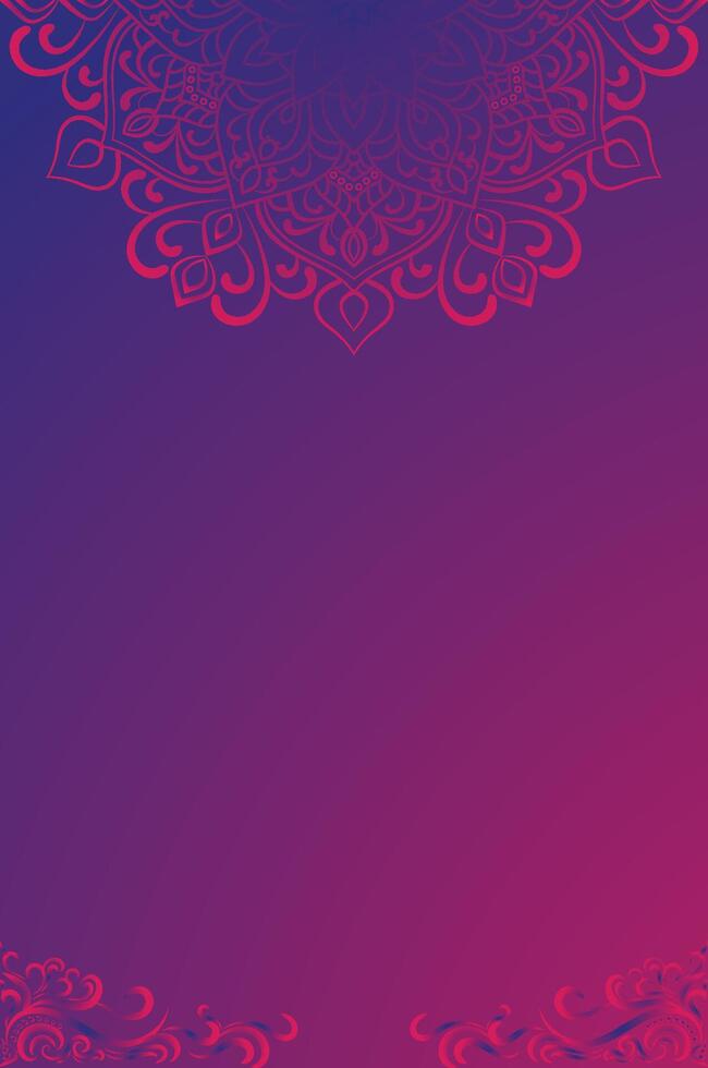 Luxury ornamental background with golden color, Islamic Arabic Eid or Ramadan Kareem luxury background. vector