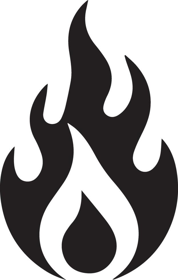 Fire Flame Icon art illustration 24 vector