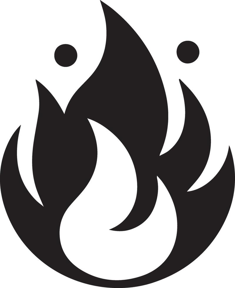 Fire Flame Icon art illustration 7 vector
